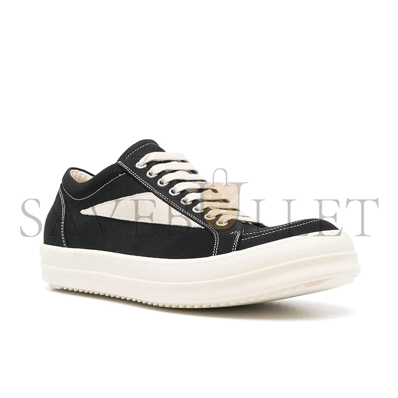 RICK OWENS DRKSHDW CANVAS SNEAKERS RU01E5897LVSLCO